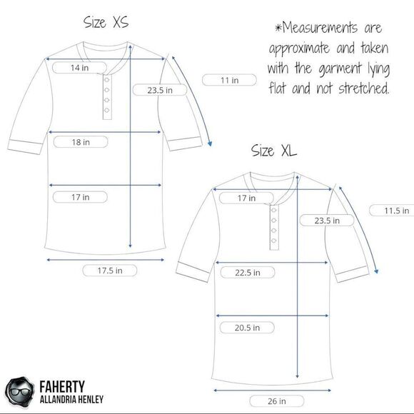 FAHERTY WOMEN’S ALLANDRIA SHORT SLEEVE HENLEY T SHIRT WITH HEMP & ORGANIC COTTON - Picture 12 of 16